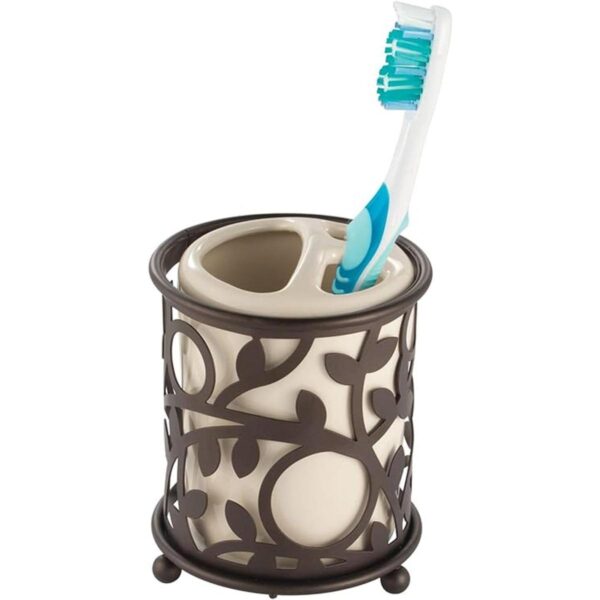 iDesign Soporte para cepillos de dientes de vid para_2