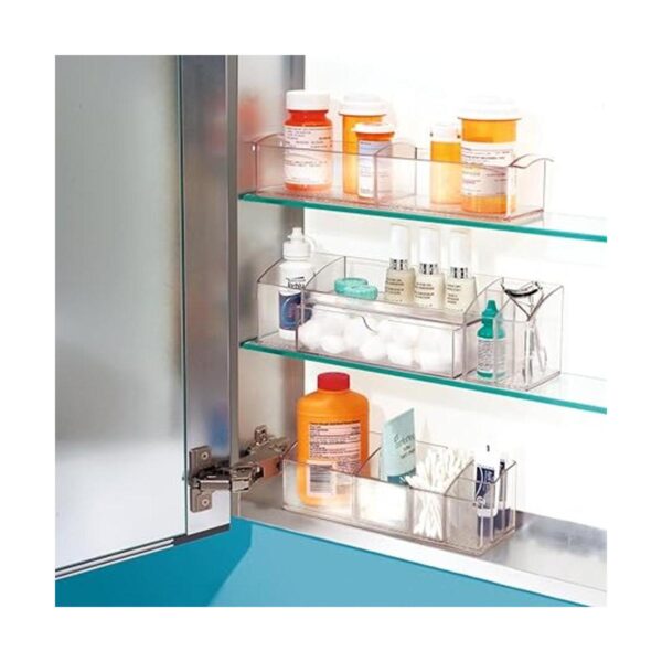 iDesign Med Vanity Divided medicamentos y accesorios de_2