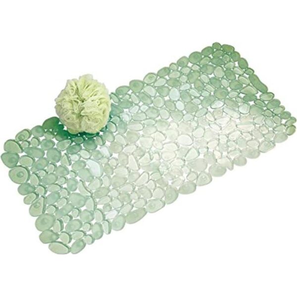 iDesign Pebblz Alfombrilla de baño antideslizante con_1