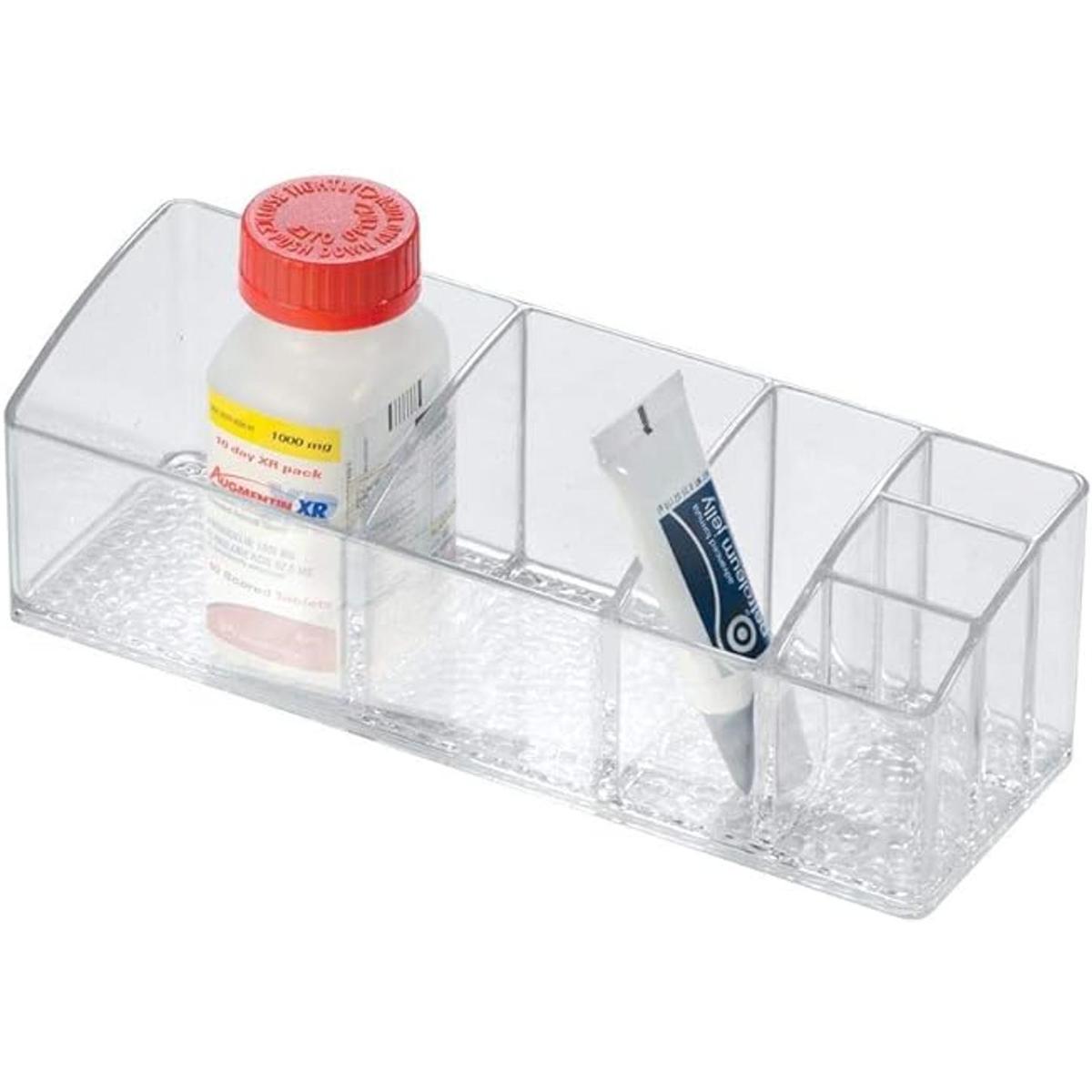 iDesign Med Vanity Divided medicamentos y accesorios de