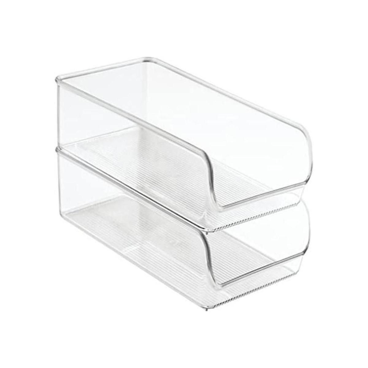 iDesign Linus Organizador de plástico para nevera y