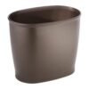 iDesign Kent Cubo de basura ovalado cubo de basura para_1