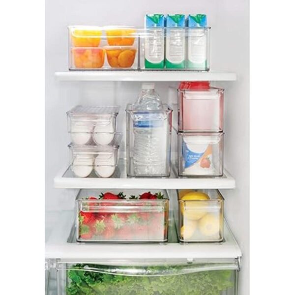 iDesign Kitchen Binz Organizador apilable profundo de