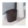 iDesign Kent Cubo de basura ovalado cubo de basura para_3
