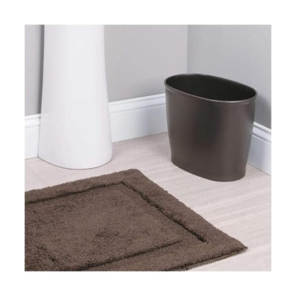 iDesign Kent Cubo de basura ovalado cubo de basura para_4
