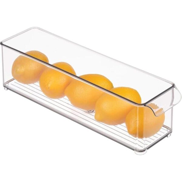iDesign Kitchen Binz Organizador apilable profundo de