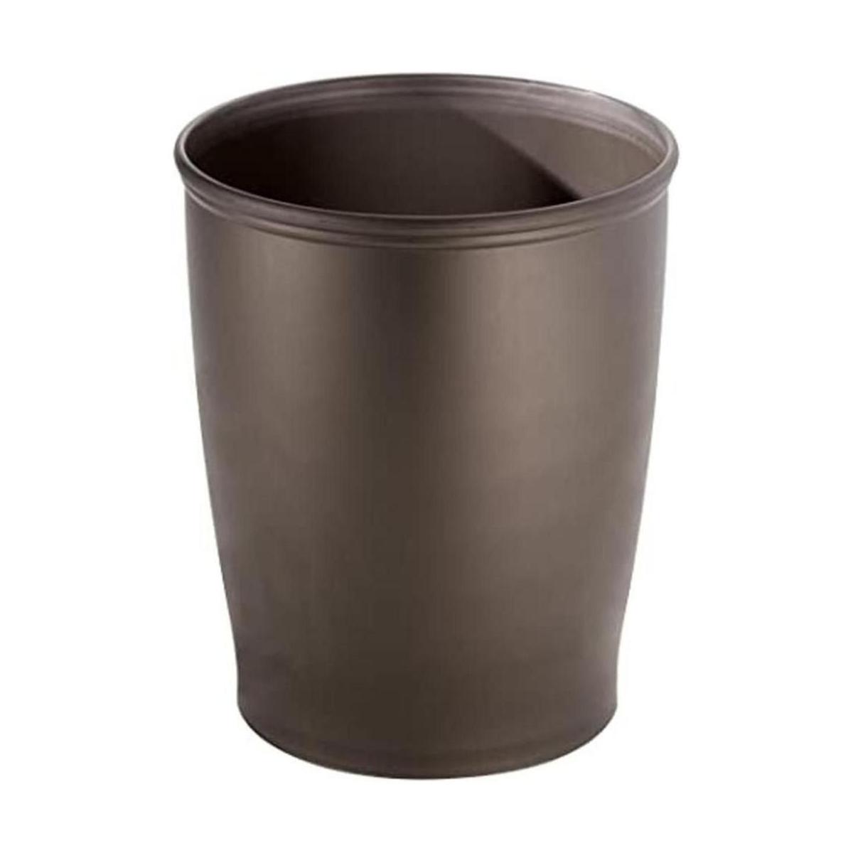 iDesign Cesta redonda de plástico para residuos The Kent