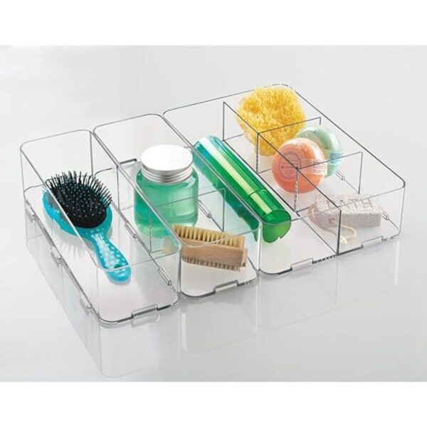iDesign Clarity Organizador de cajones entrelazados de_2