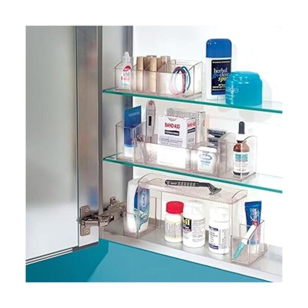 iDesign 43130 Med Organizador alto de plástico para_2