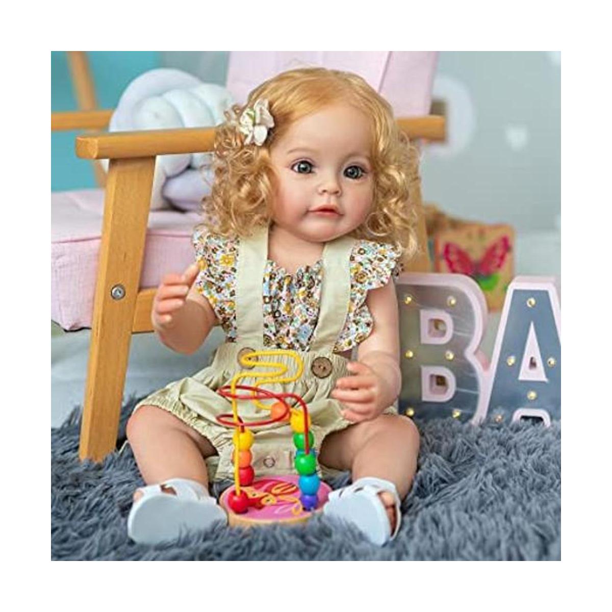 iCradle Muñeca de bebé Reborn de 22 pulgadas muñeca de