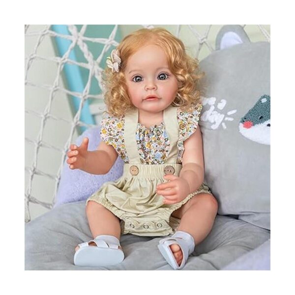 iCradle Muñeca de bebé Reborn de 22 pulgadas muñeca de_2