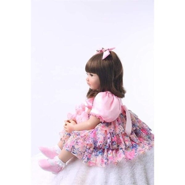 iCradle Linda muñeca de bebé Reborn de 24 pulgadas y 23.6_6
