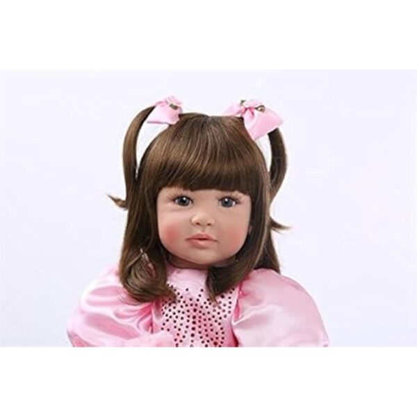 iCradle Linda muñeca de bebé Reborn de 24 pulgadas y 23.6_3