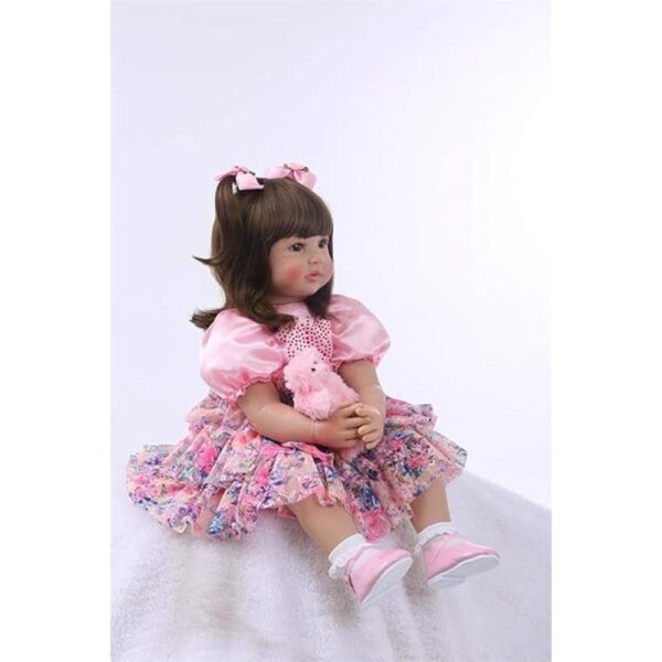 iCradle Linda muñeca de bebé Reborn de 24 pulgadas y 23.6_5