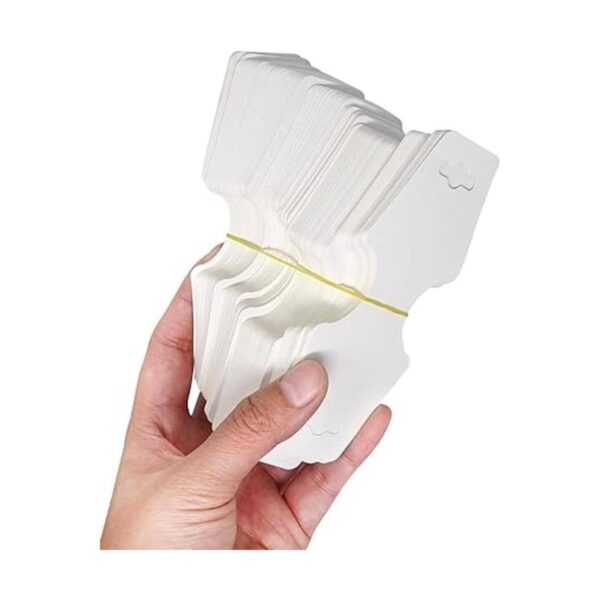 honbay 200pcs 4.7 x 1.8 inch en blanco tarjetas de joyería_6