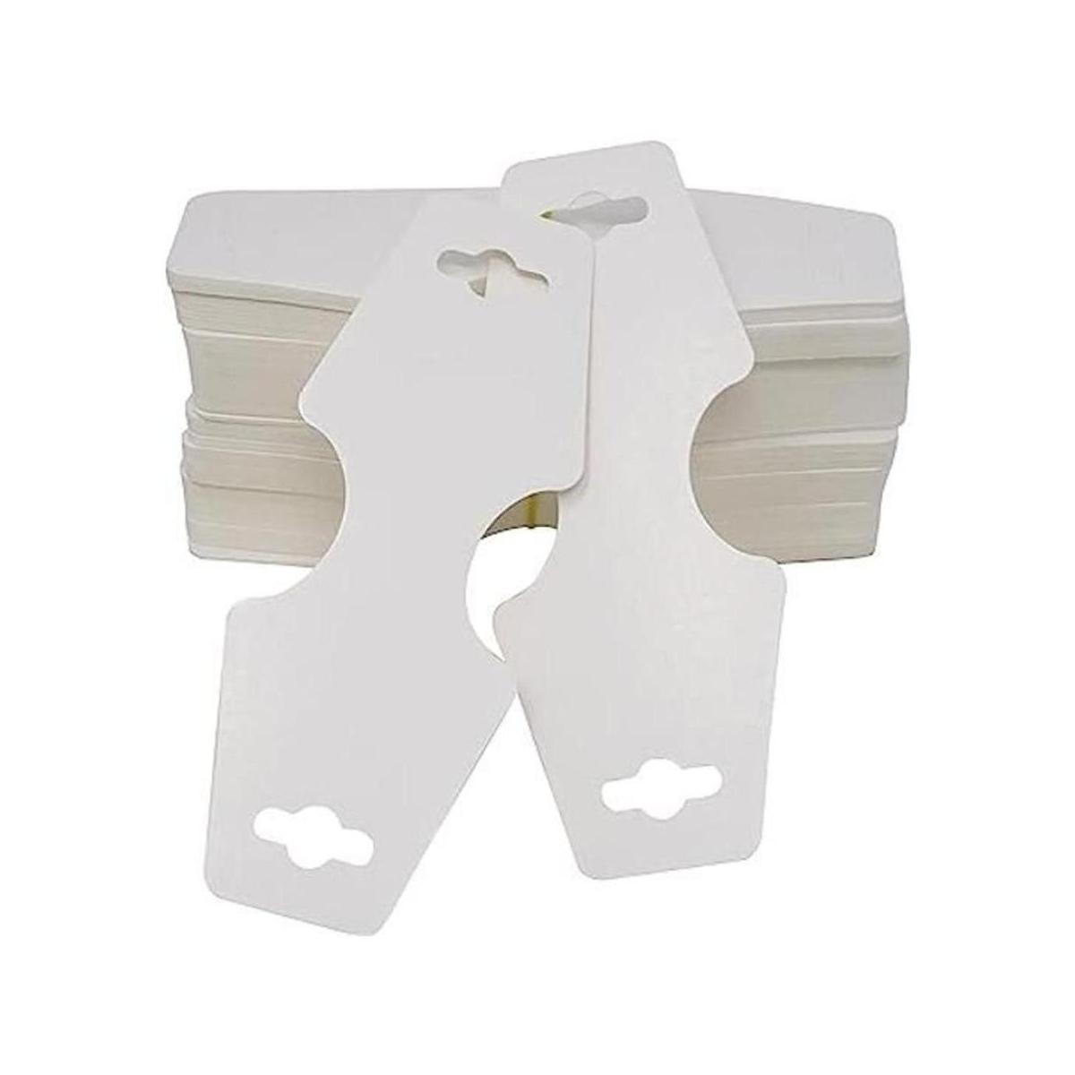 honbay 200pcs 4.7 x 1.8 inch en blanco tarjetas de joyería