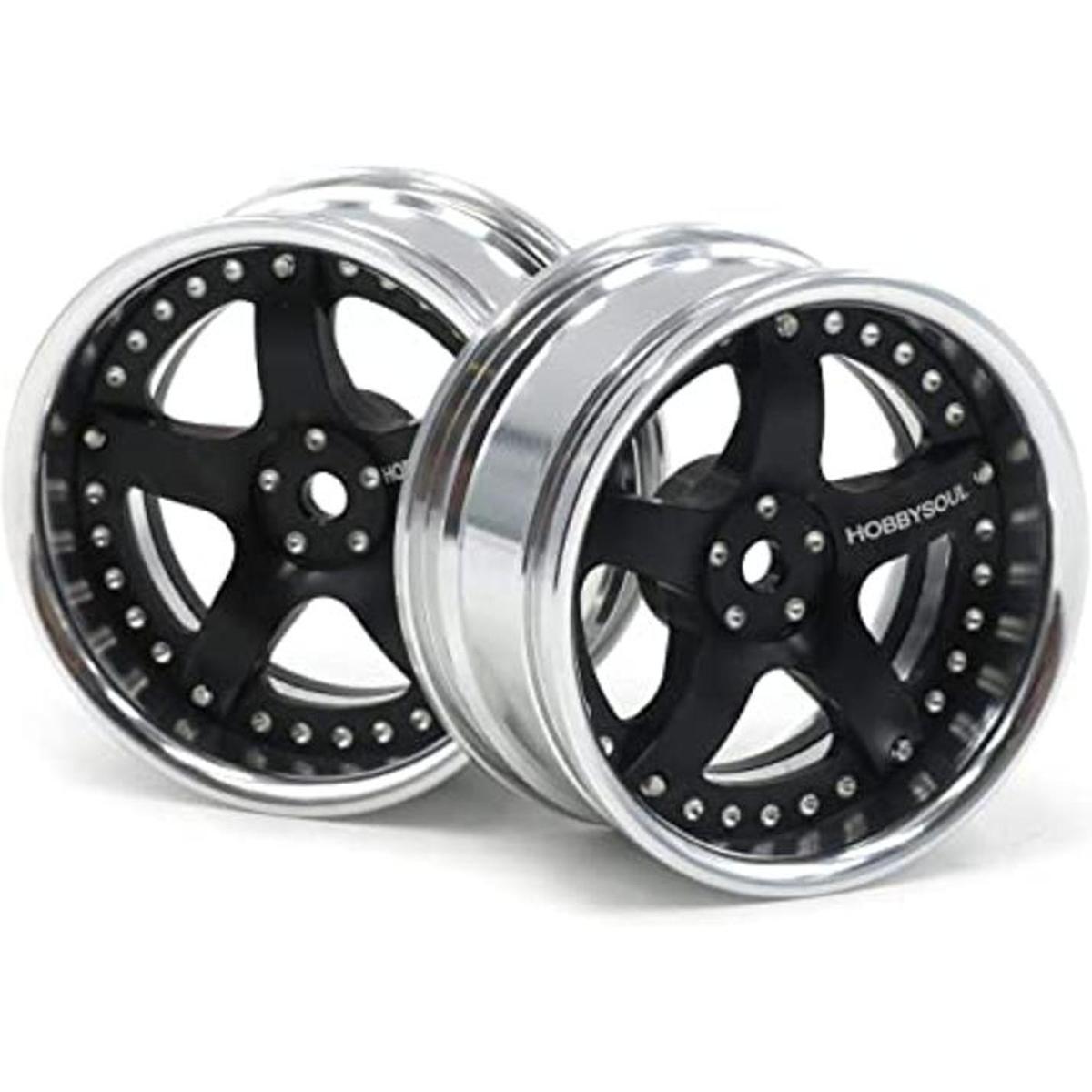 hobbysoul Llantas de aleación de aluminio para coche 2