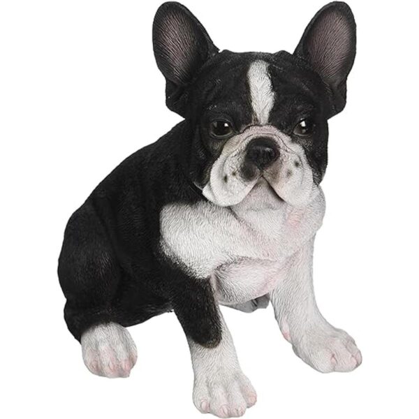 hiline regalo Ltd sentado French Bulldog Puppy Estatua_1