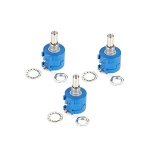 hiletgo 3pcs 3590S2 10 K Ohm 10Turn Rotary alambre_1