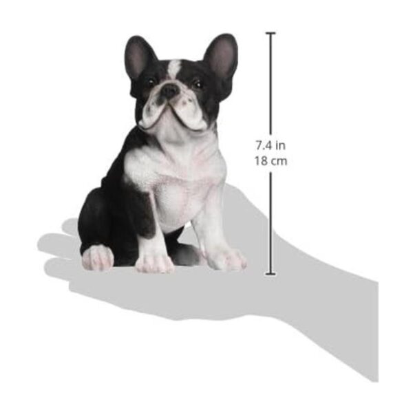 hiline regalo Ltd sentado French Bulldog Puppy Estatua_2