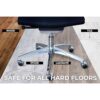 hjh OFFICE 5 x diseño cromado ruedas 716 inch 11 mm2_4