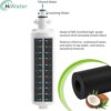 hiwater Filtro de agua para nevera LT700P replacememt
