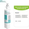 hiwater Filtro de agua para nevera LT700P replacememt