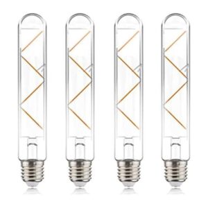 helloify T10 Bombilla tubular LED Edison regulable