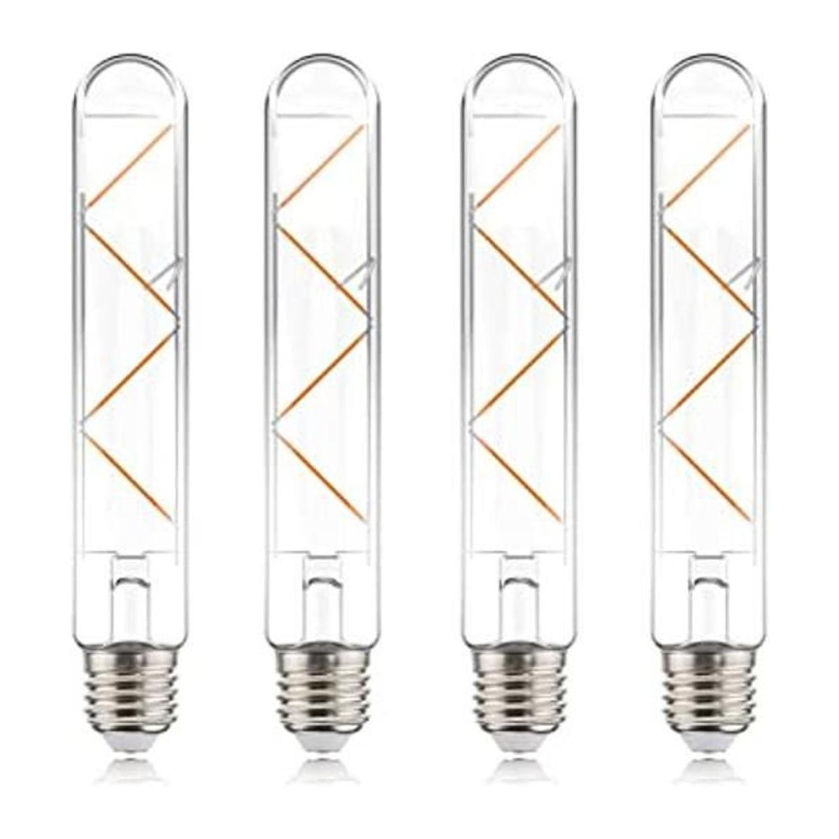 helloify T10 Bombilla tubular LED Edison regulable