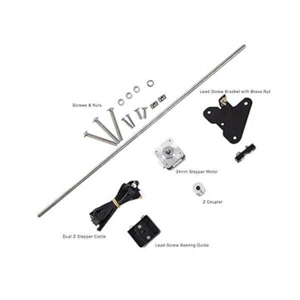 hictop Creality CR10 doble eje Z 515 mm plomo tornillo_2