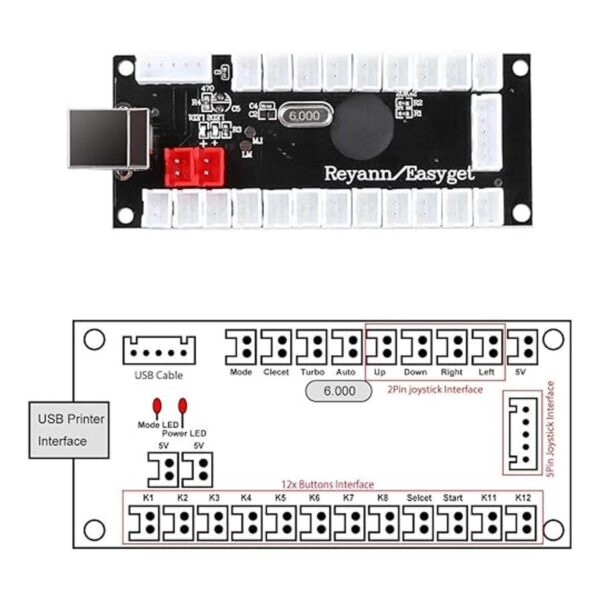 hikig retardo cero Arcade codificador USB a Joystick para