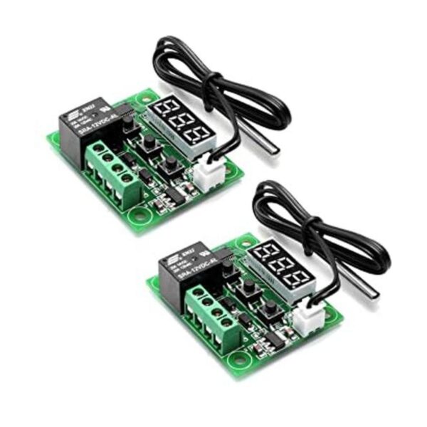 hiletgo 2pcs W1209 12 V DC driver de temperatura digital_1