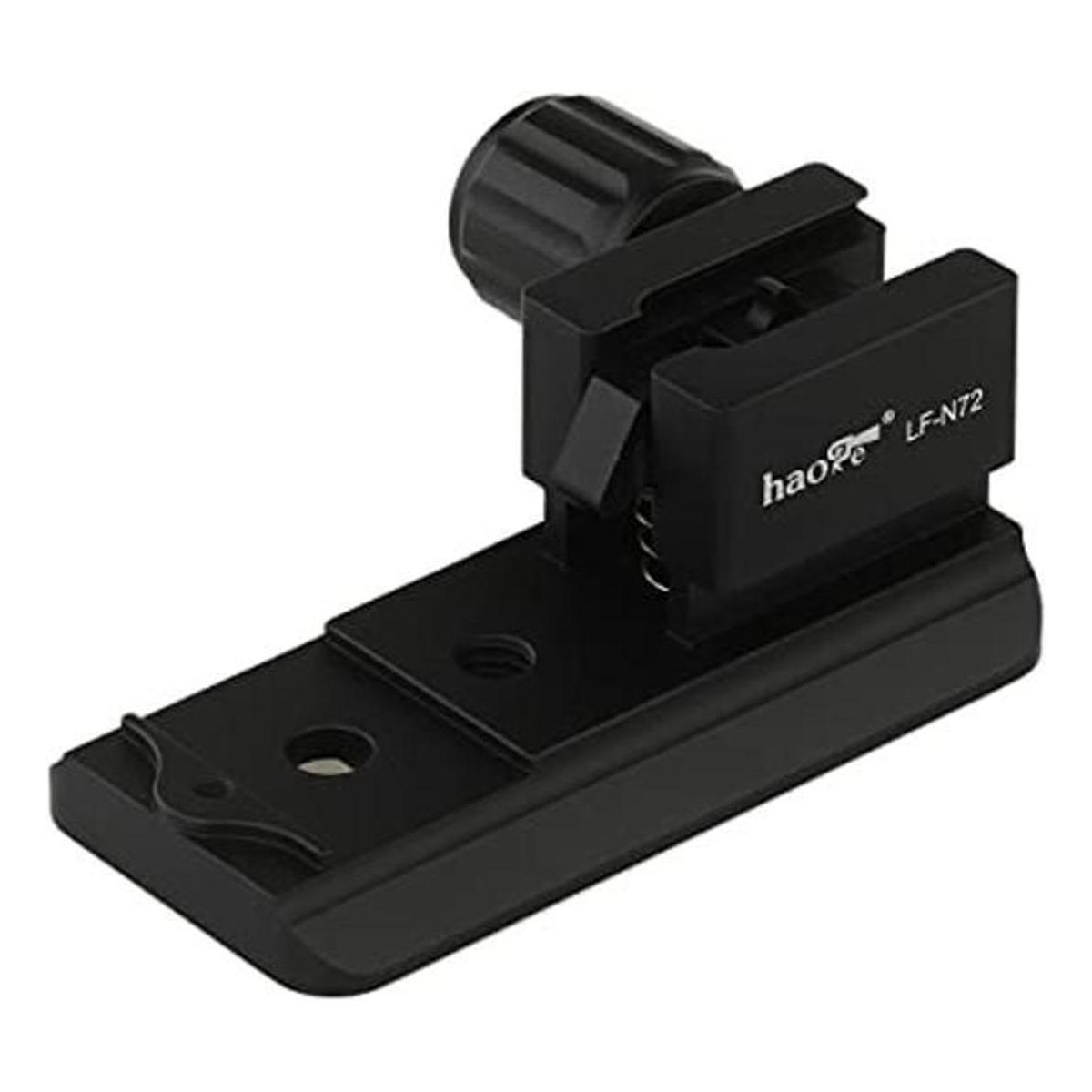 haoge lfn72 Lens placa pie Mount de liberación rápida para