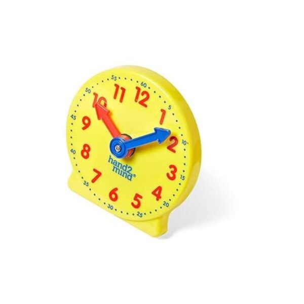 hand2mind Reloj pequeño con engranajes reloj de enseñanza_2