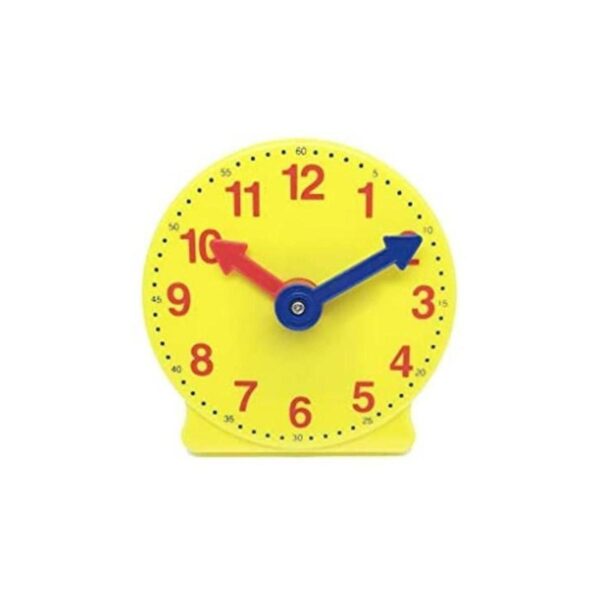 hand2mind Reloj pequeño con engranajes reloj de enseñanza_1