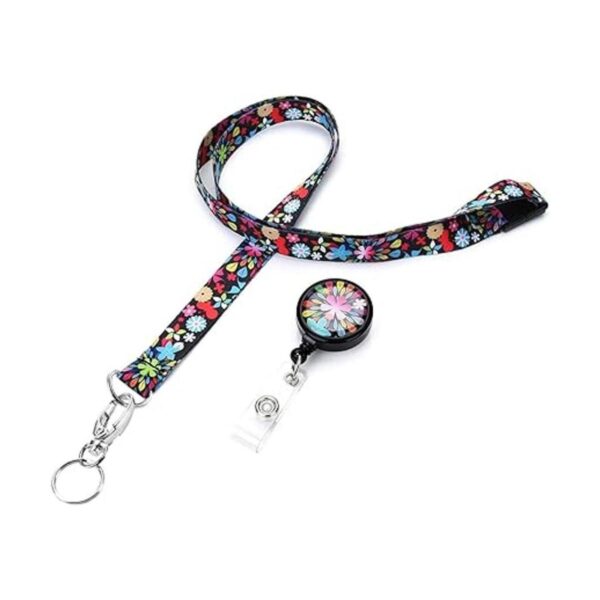 grekywin flores cuello de cordón para identificación_3