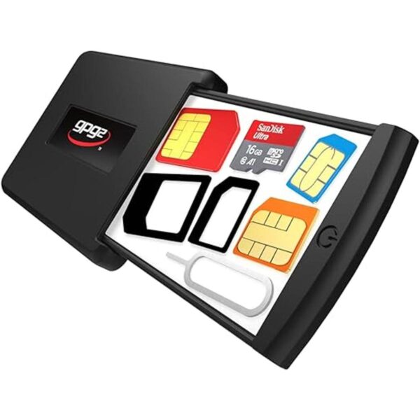 gpg2 Safe Caso Viajes para tarjetas SIM tarjetas micro_1