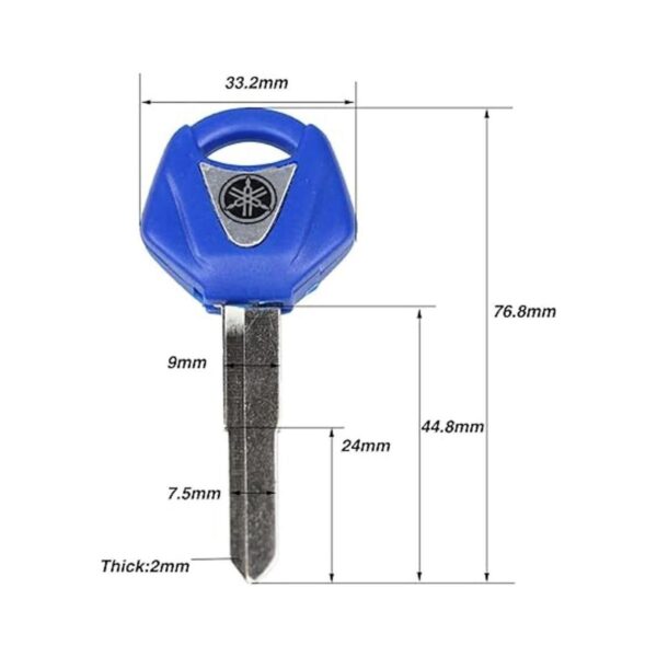 gradora Llave de repuesto para motocicleta Yamaha YZF R1_6