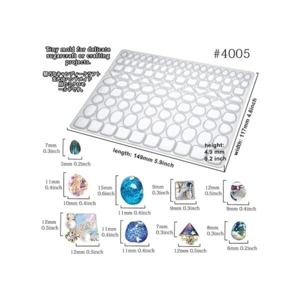 funshowcase molde de silicona para joyas cabujón forma_3