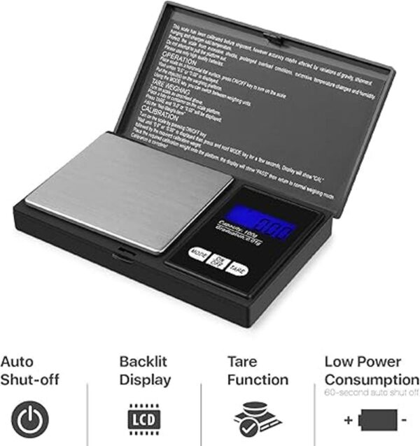flexzion Digital Joyería escala herramienta de oro moneda