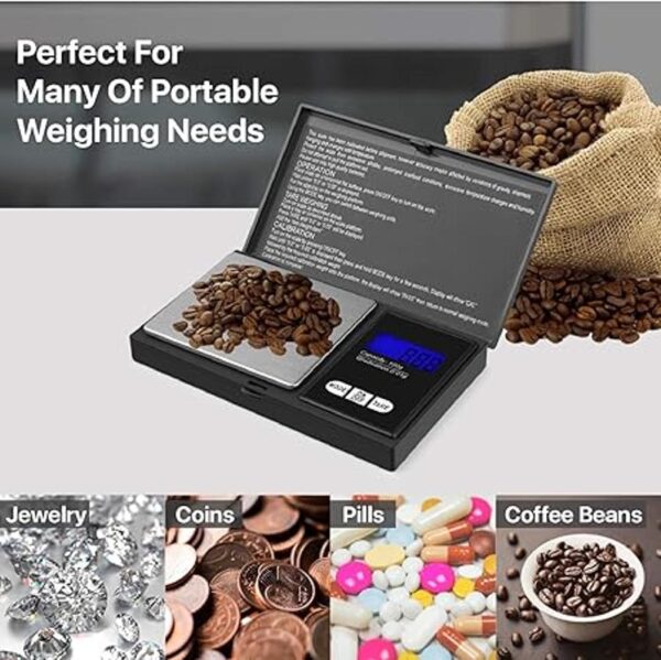 flexzion Digital Joyería escala herramienta de oro moneda