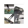 feita 7pcs ESD SAFE antiestática Pinzas de acero