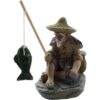 figuras de pescador en miniatura estilo vintage de_1