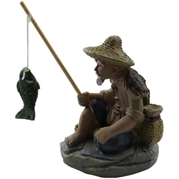 figuras de pescador en miniatura estilo vintage de_3