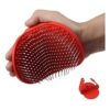 emours Pet Grooming cepillo para polvo masajeador de hule_1