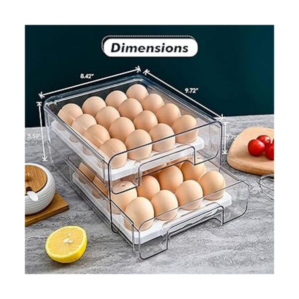 elabo Soporte para huevos de 32 rejillas de gran capacidad_5