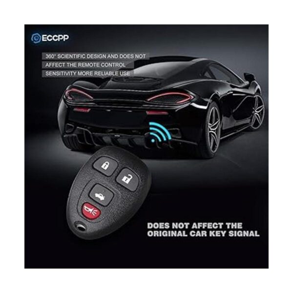 eccpp New Reemplazo Remote Keyless Key Fob Clicker Caso