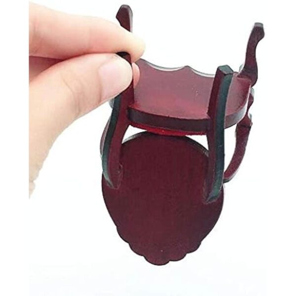 eatingbiting R 1 12 casa de muñecas en miniatura silla_5