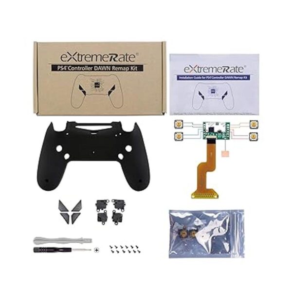 eXtremeRate Soft Touch Black Dawn Programable Remap Kit