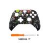eXtremeRate Soft Touch Scary Party Patterned Faceplate